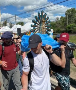 las parroquías de tigre participaron de la peregrinación a luján