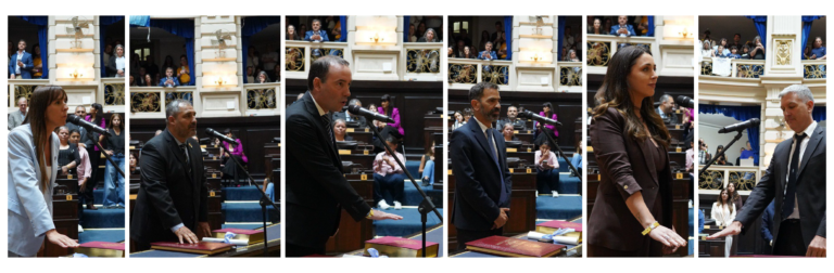 diputados platenses prestaron juramento en la cámara de diputados