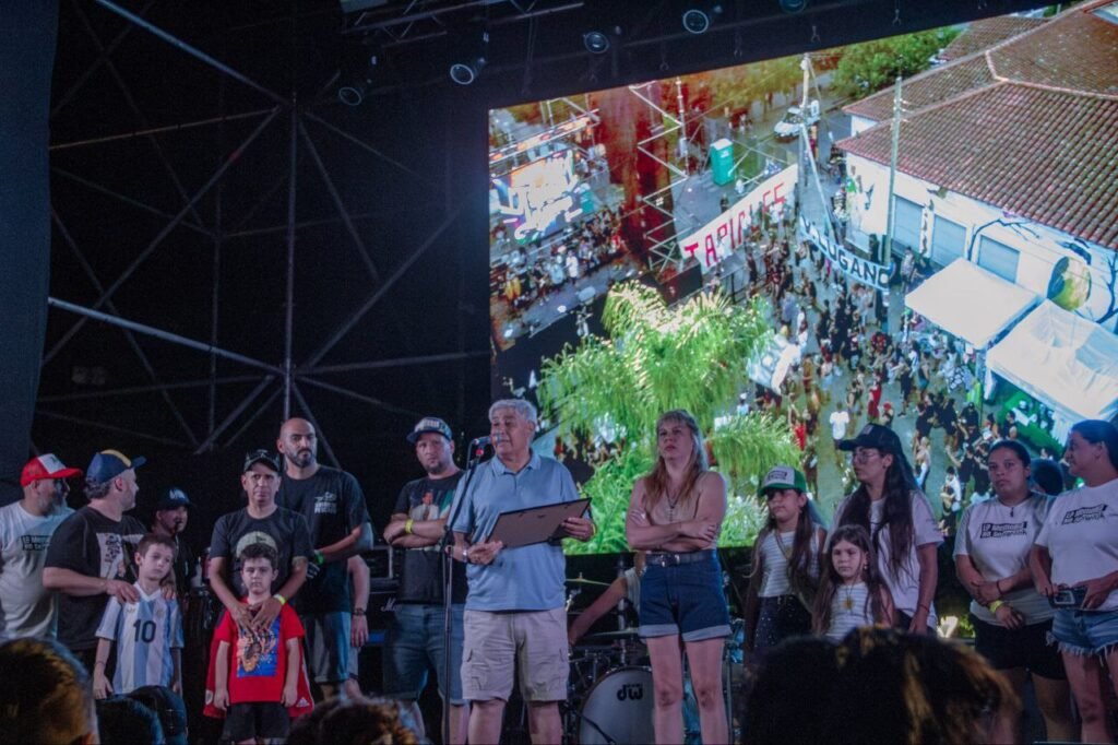 tapiales celebró el festival “la memoria no se mancha” a 21 años de cromañón