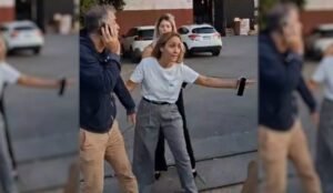 escándalo de la senadora florencia arrieto tras impedir el ingreso de un trabajador a lustramax